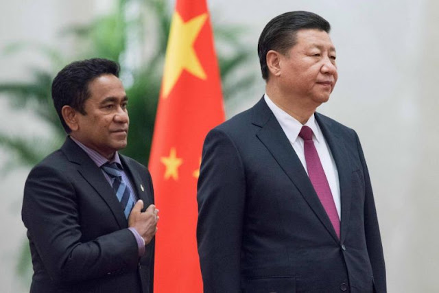 Mantan Presiden Maladewa Diperiksa Polisi Terkait Perjanjian Gelap dengan China Mantan Presiden Maladewa Diperiksa Polisi Terkait Perjanjian Gelap dengan China