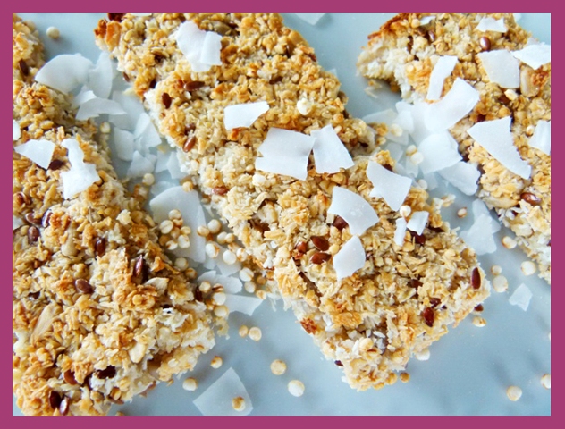 Kokos-Quinoa-Riegel