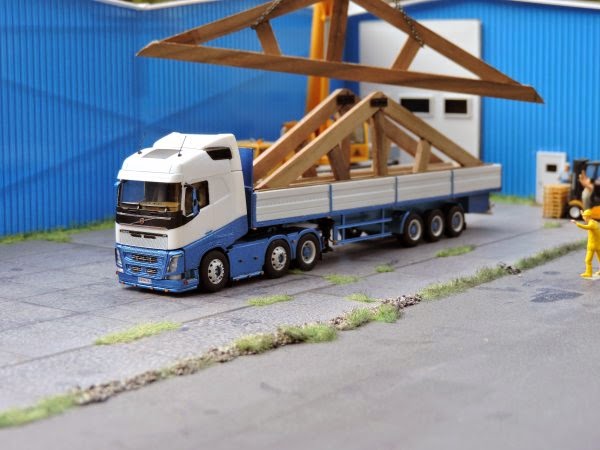 HO 1:87 Promotex # 5486 Long Chrome KW/Pete Truck Chassis KIT 3-1/2 - Foto 3