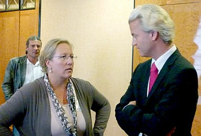 Berlin, Sept 3 2011: ESW and Geert Wilders