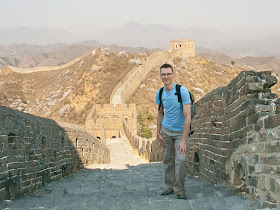 Sur la Grande Muraille de Chine