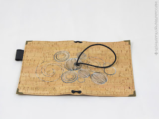 Kork-Fauxdori und Kalenderhüllen