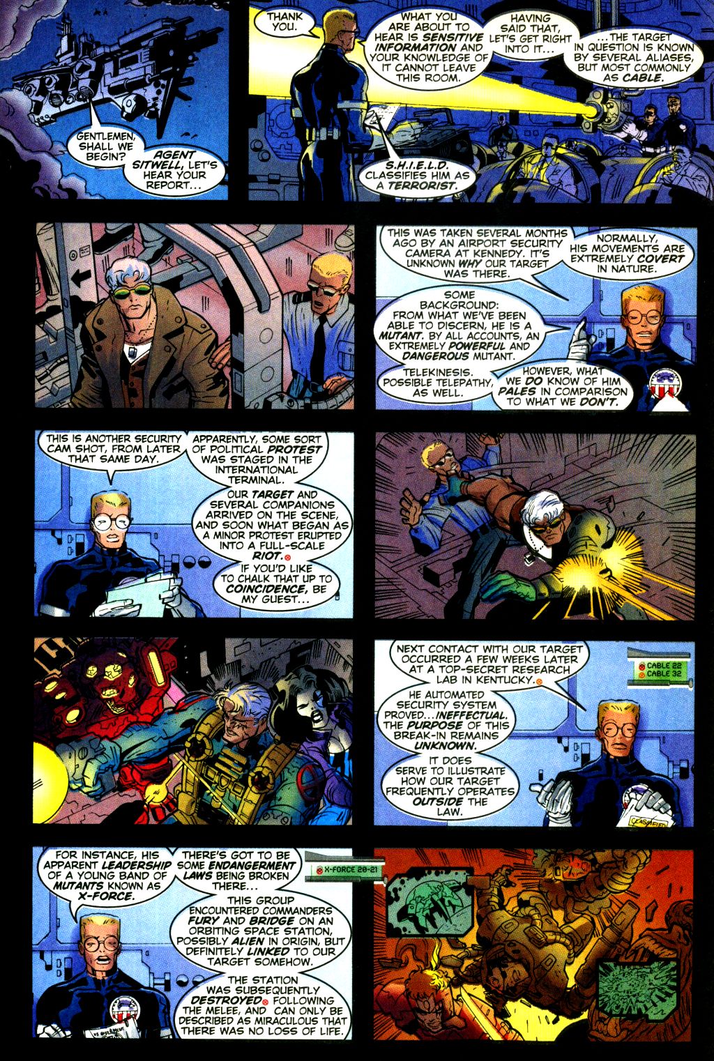 Read online Cable (1993) comic -  Issue #58 - 12