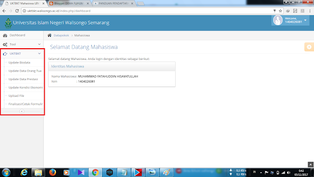 Panduan Banding / Penyesuain UKT UIN WALISONGO