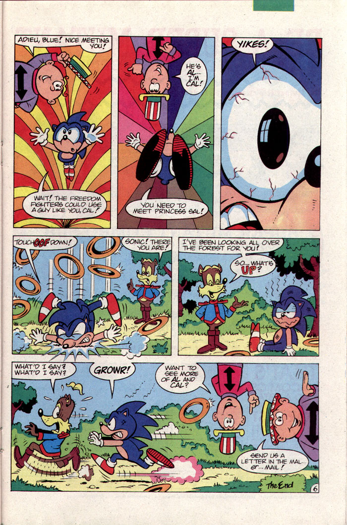 Read online Sonic The Hedgehog comic -  Issue #2 - 21