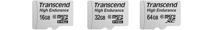 Transcend High Enduranceはドライブレコーダー用マイクロSDカード