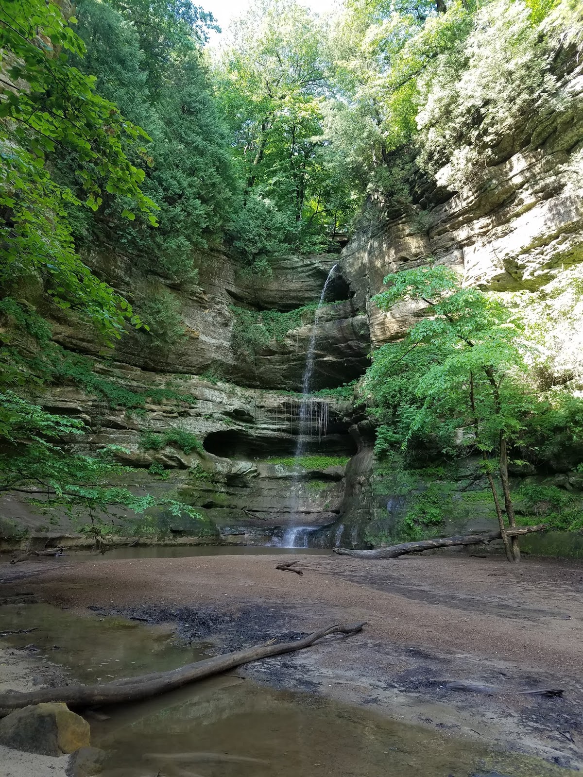 Hike Starved Rock Wildcat, Eagle's Cliff, Lover's Leap 05312018