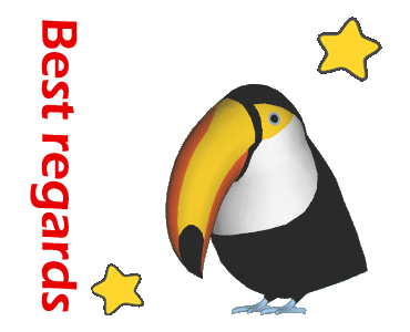 Line Creators Stickers Cg Toco Toucan 1 Example With Gif Animation