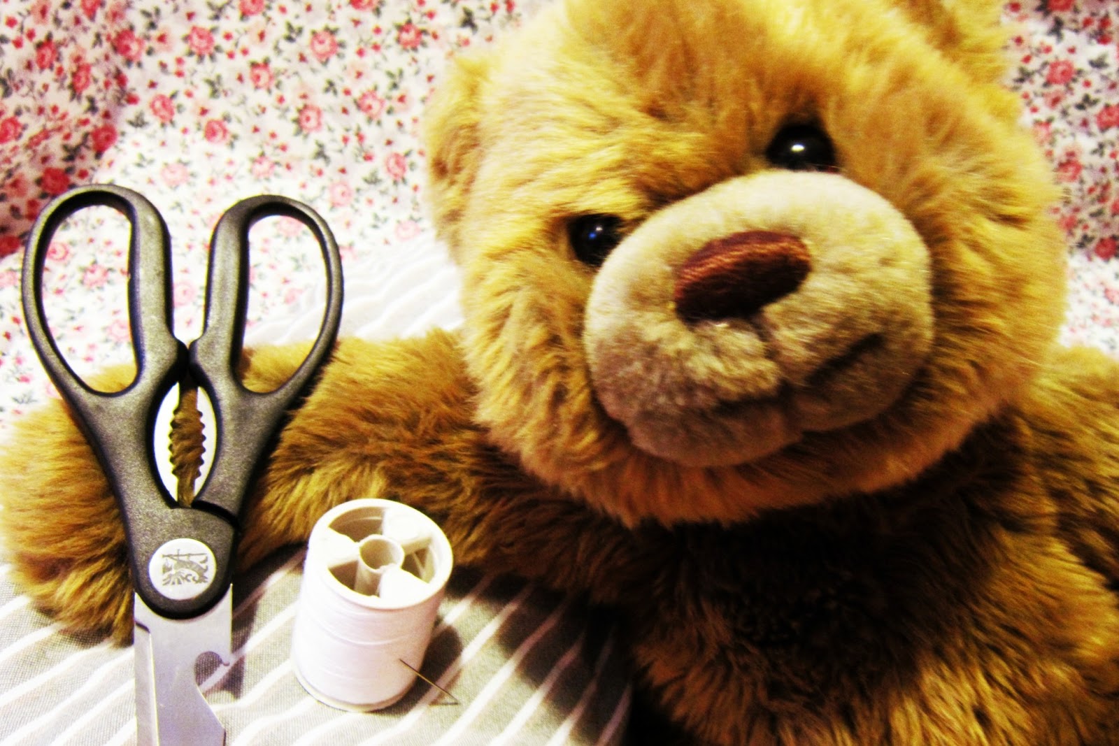 Miss Yellow Shoes How to turn a stuffed animals into a puppet