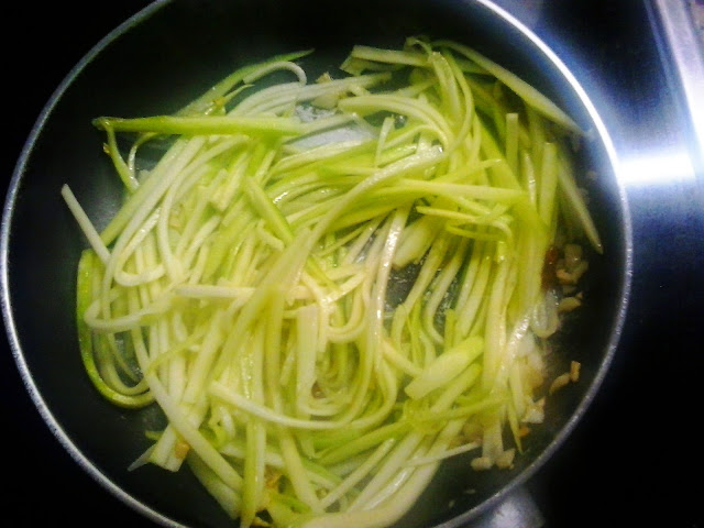 Cocina conmigo: Pasta de calabacín