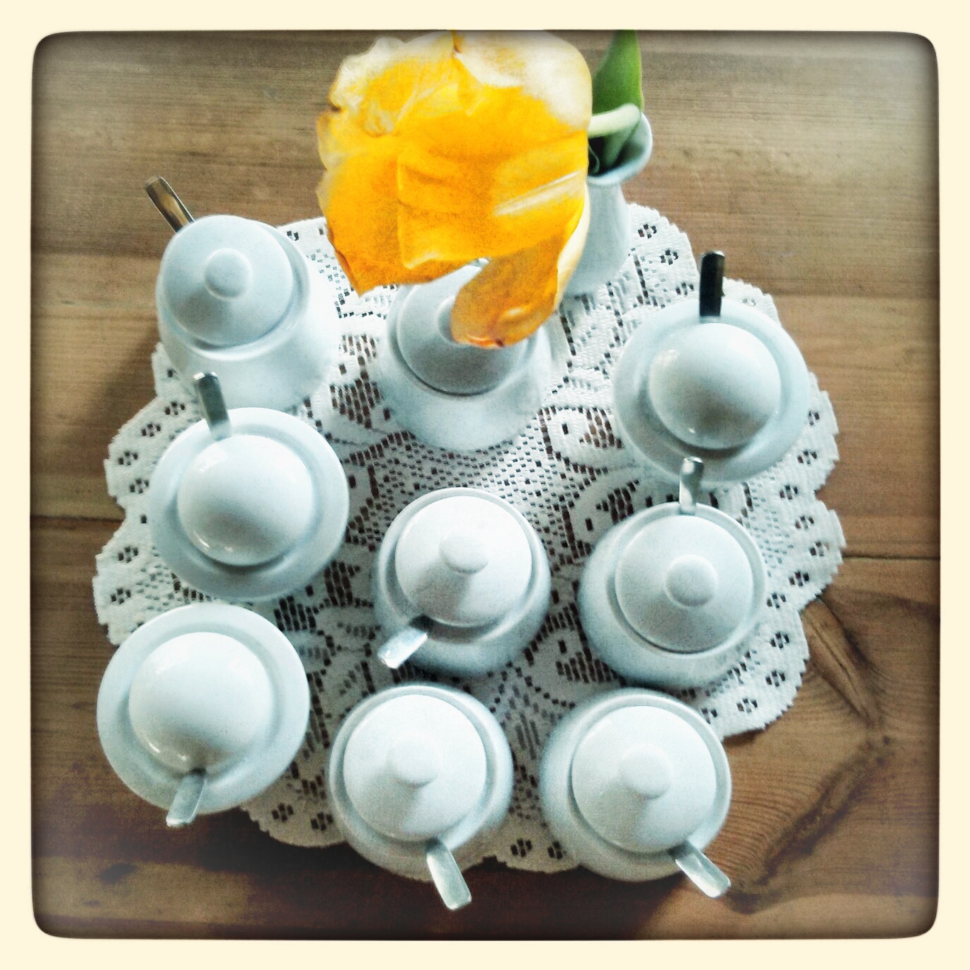 Hof Brune und das Café im Kräutergarten Am 1. Mai haben wir