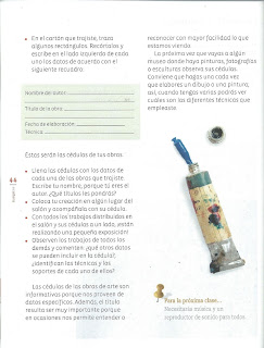 Apoyo Primaria Educación Artística 3ro. Grado Bloque III Lección 11 Haz tu propia cédula