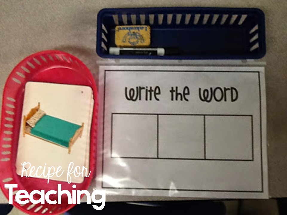 Literacy Center Ideas - Recipe for Teaching