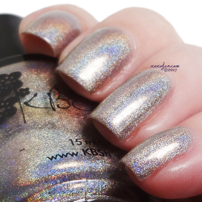 xoxoJen's swatch of KBShimmer You’re Brew-tiful