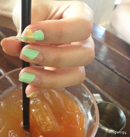 Ringology Nail art Springtime Geo