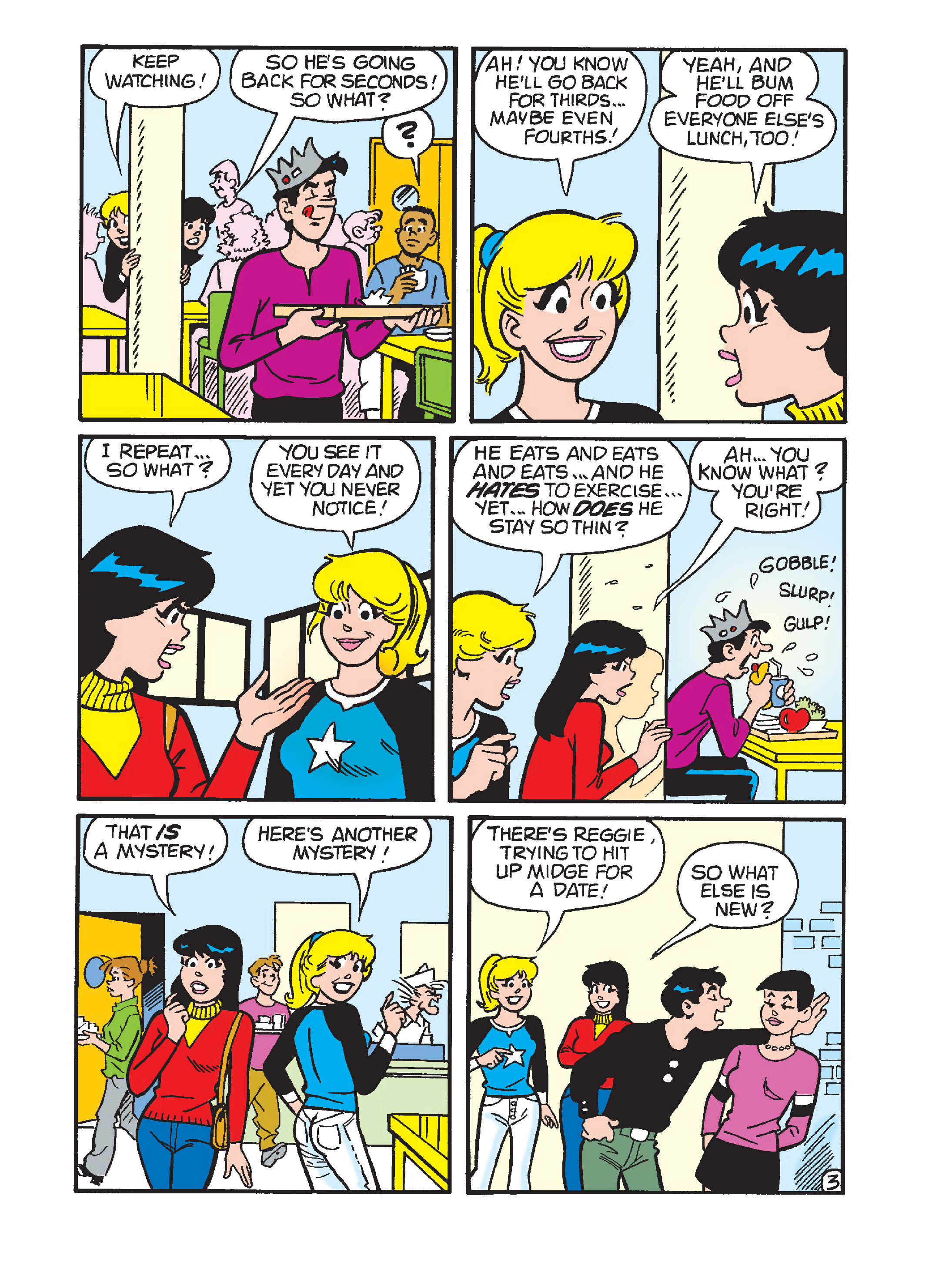 Read online Archie 75th Anniversary Digest comic -  Issue #3 - 182