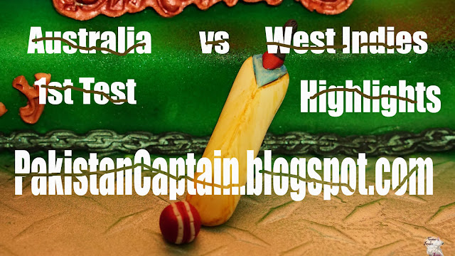 Australia vs west indies 1st test highlights watch on mobile