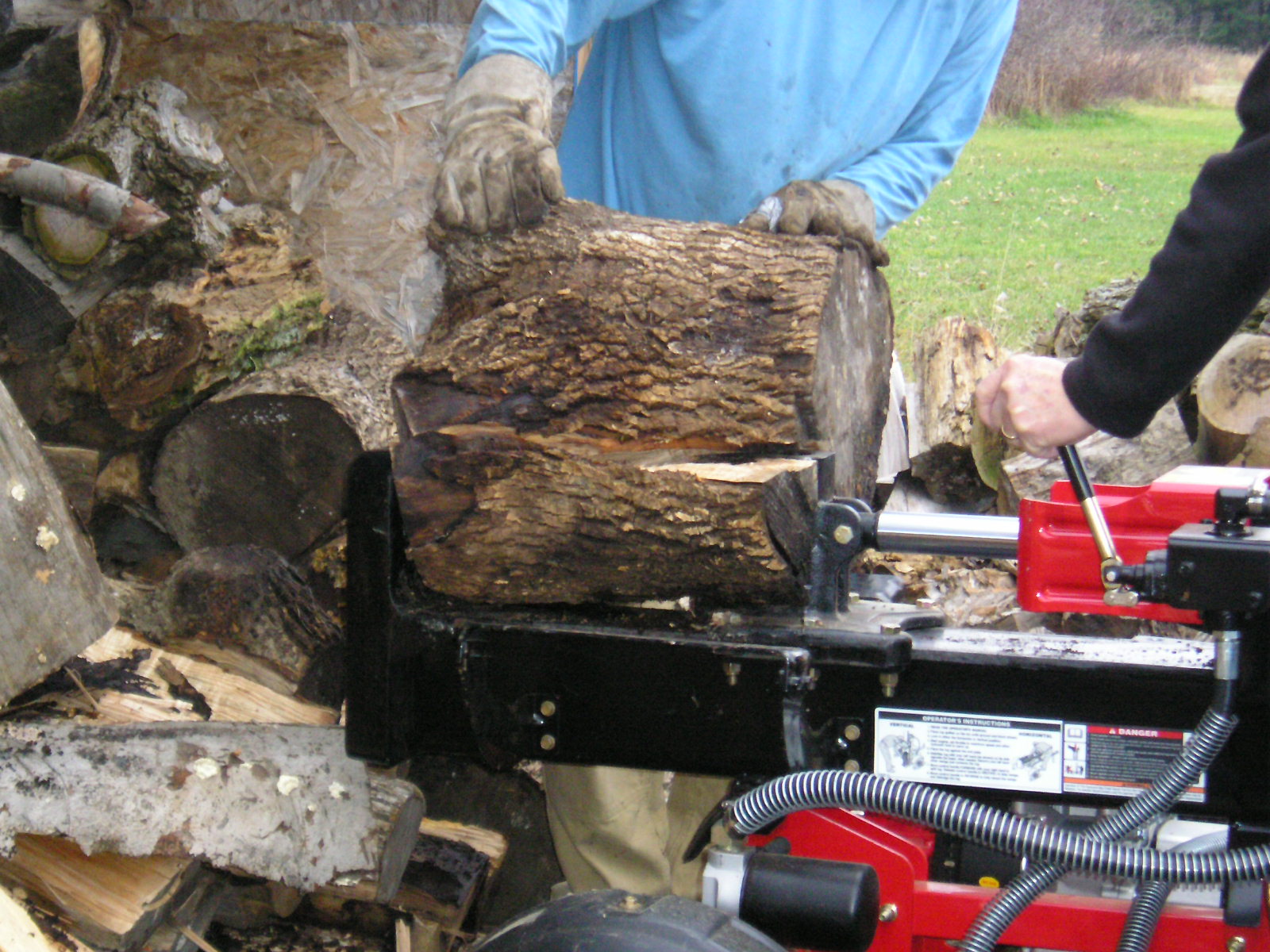 Ohio Woodburner OWB: Troy-Bilt 27 Ton Log Splitter