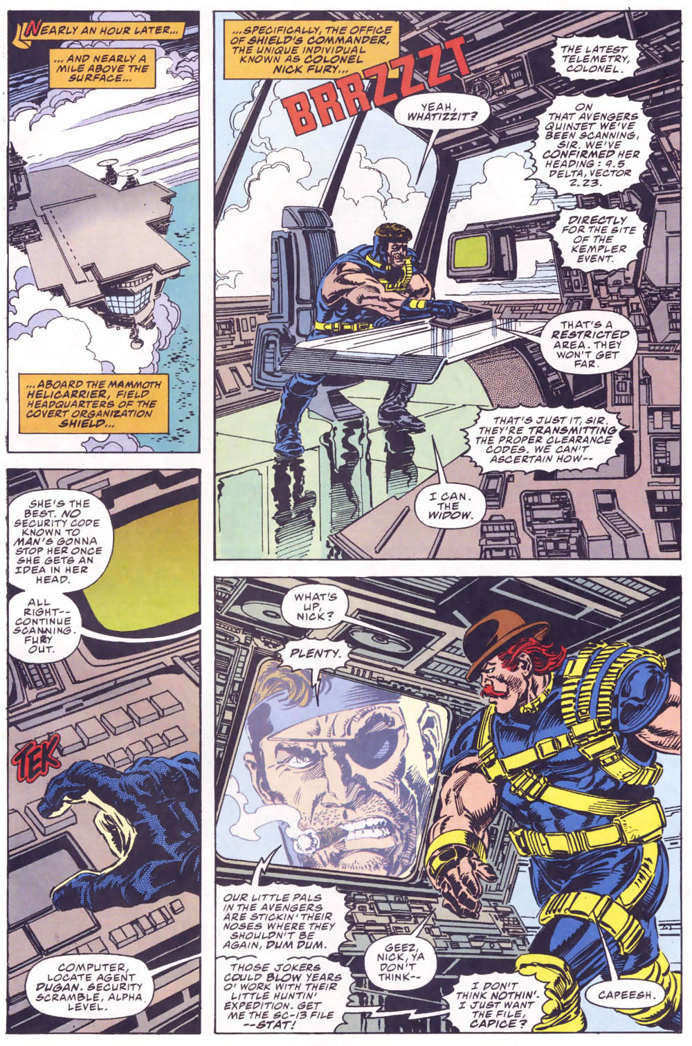 Read online Captain America (1968) comic -  Issue #439b - 12