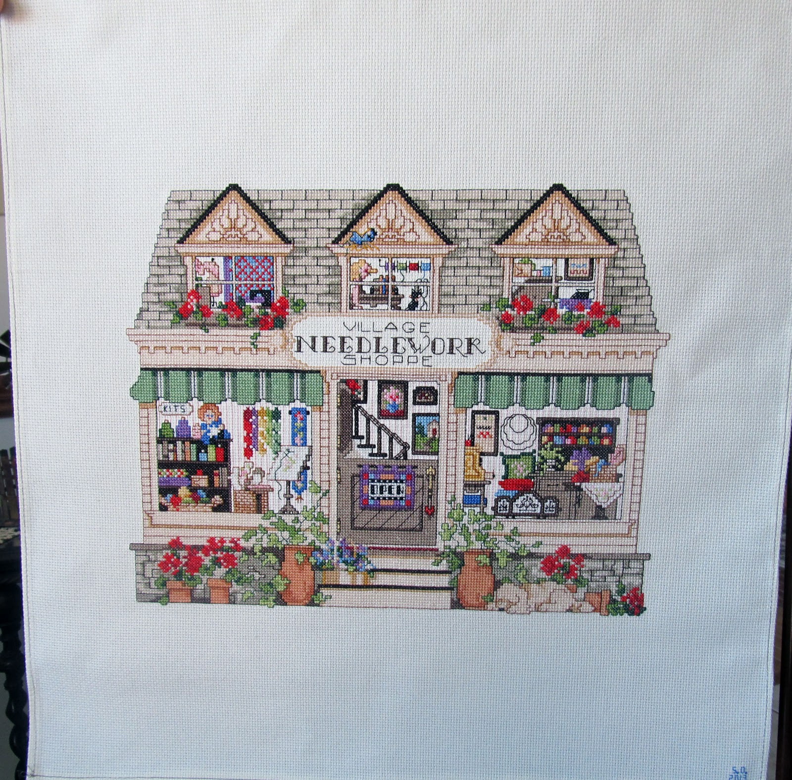 Jayne's Quilting Room Counted Cross Stitch