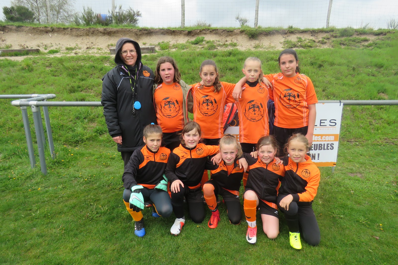 ESCB LE SAMEDI DE NOTRE ECOLE DE FOOT FEMININE AU BUISSON