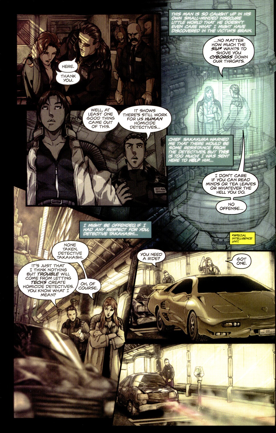 Read online Witchblade/Darkminds: The Return of Paradox comic -  Issue #1 - 8