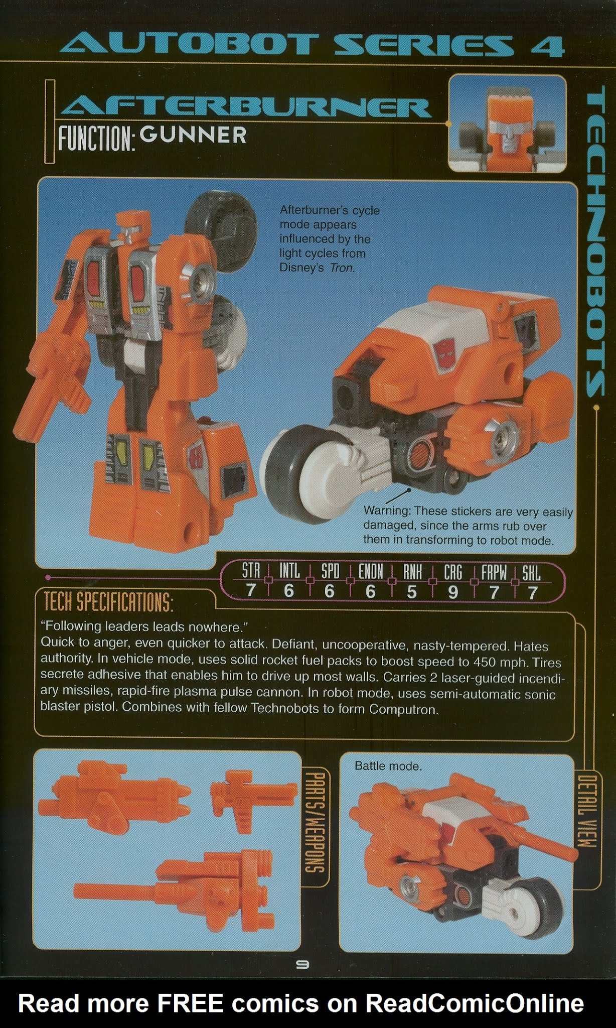 Read online Cybertronian: An Unofficial Transformers Recognition Guide comic -  Issue #3 - 7