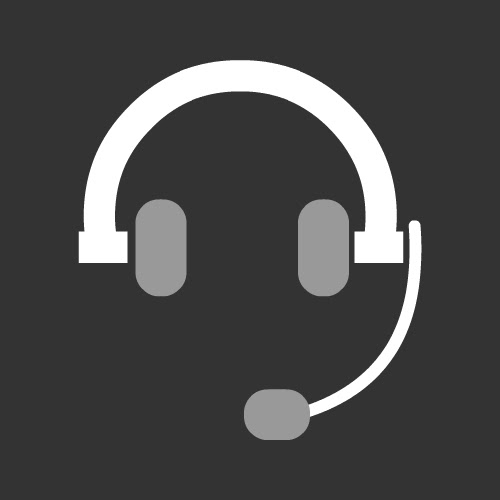 Vector Icons Download: Headset Icon or Headphones Icon
