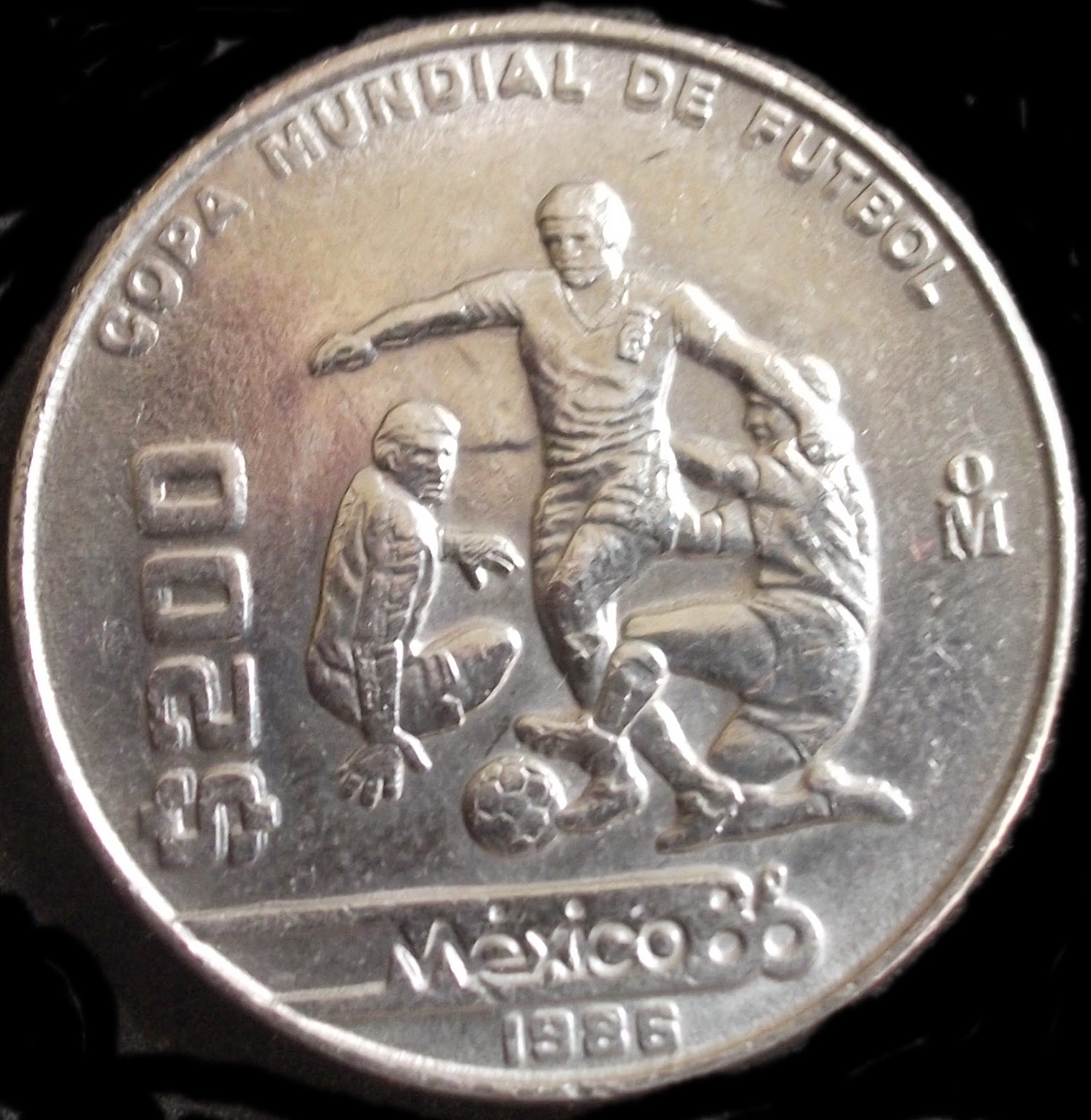 Monedas De M xico Y El Mundo M xico 200 Pesos De 1986 Copa Del Mundo