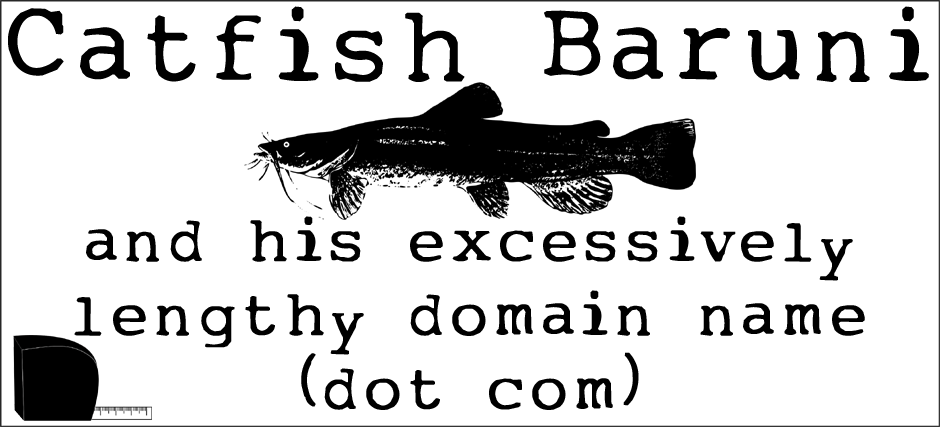 Catfish Baruni and His Excessively Lengthy Domain Name (dot com)