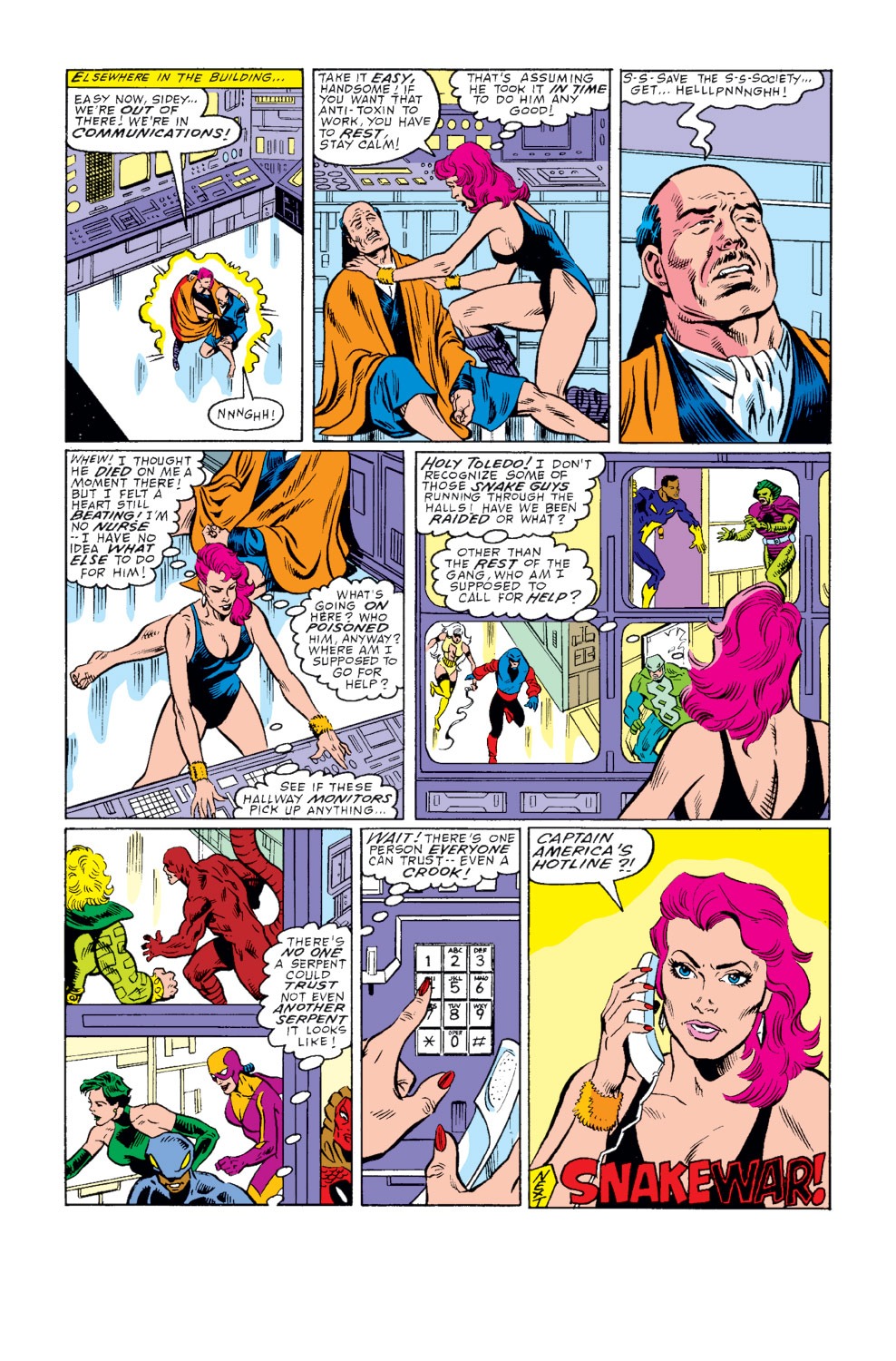 Read online Captain America (1968) comic -  Issue #341 - 22