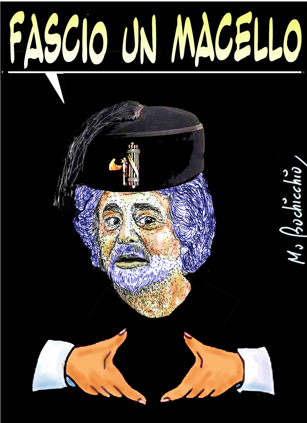 Mario Bochicchio Fascio un macello