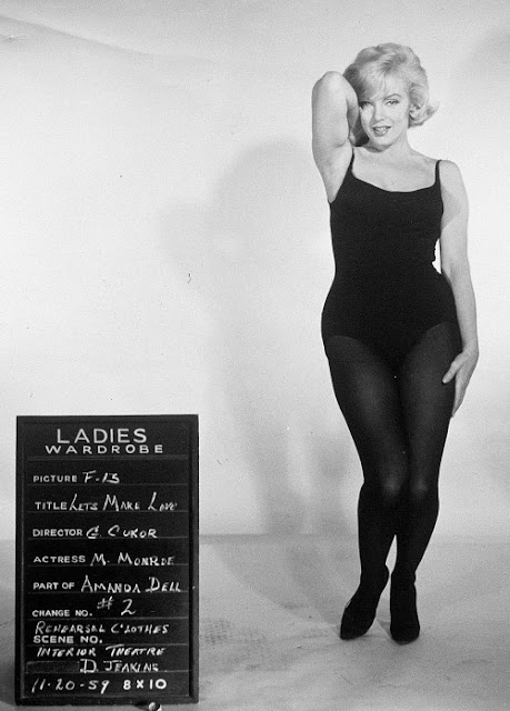 Las pruebas de vestuario de Marilyn Monroe