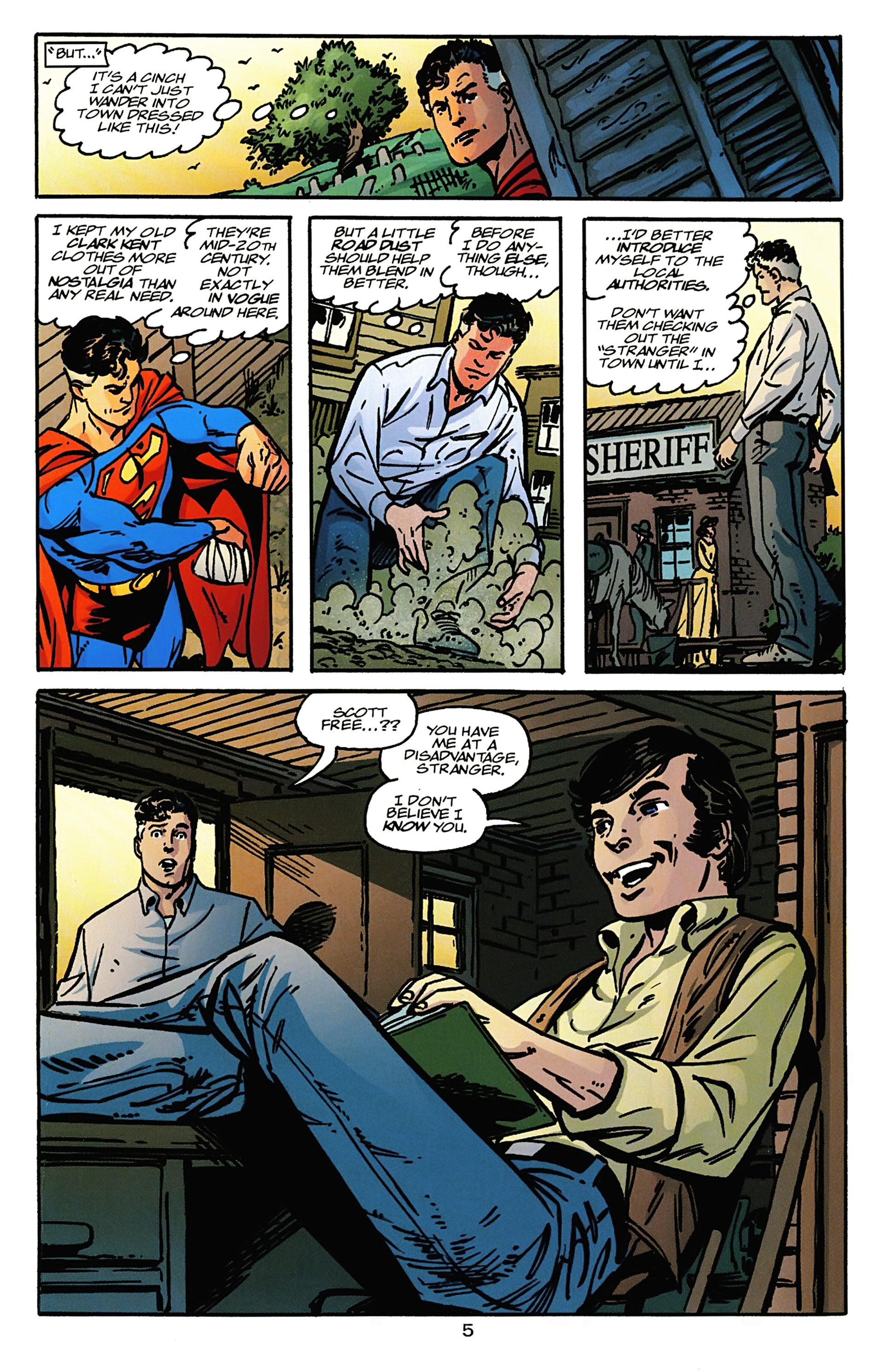 Read online Superman & Batman: Generations III comic -  Issue #8 - 6
