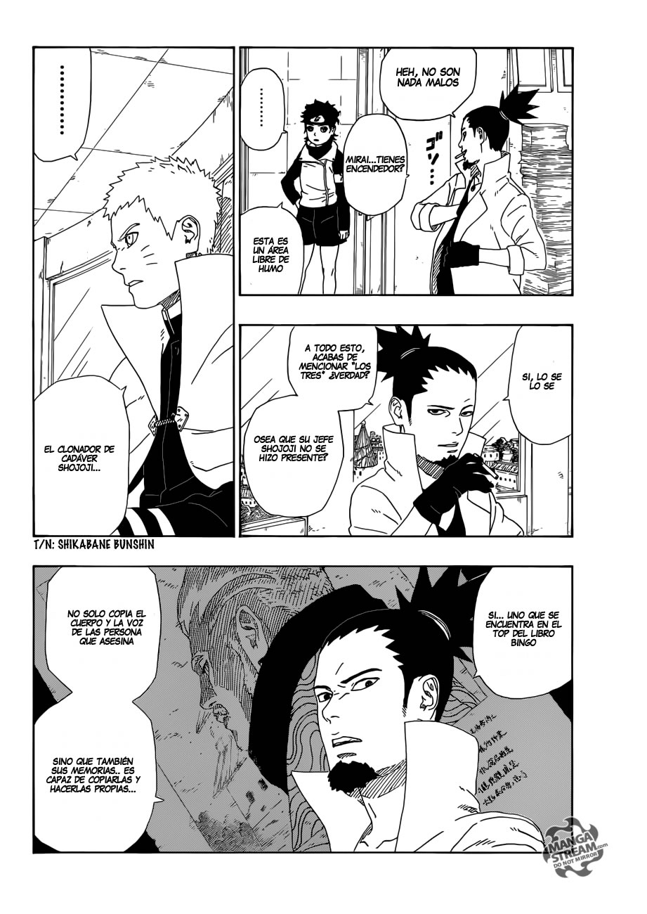 Boruto Manga Cap 237 Tulo 11 Vive Con Otaku