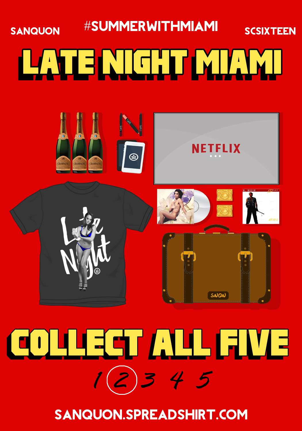 Sanquon 'Late Night Miami' #SummerWithMiami - Planet of the Sanquon