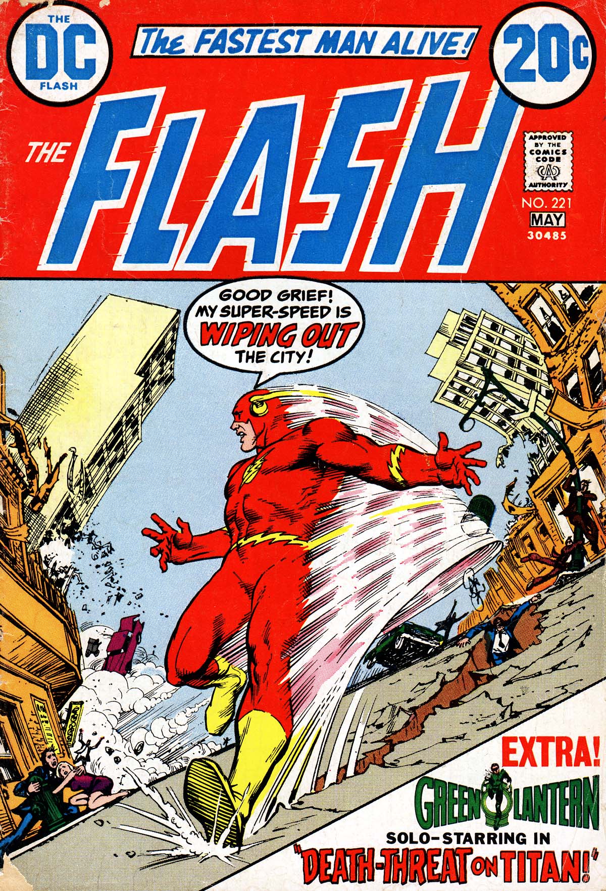 Read online The Flash (1959) comic -  Issue #221 - 1