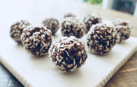 vegan gluten-free power balls  recipe 