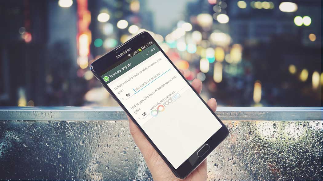 WhatsApp�ta Telefon Numarası Değiştirme Rooteto