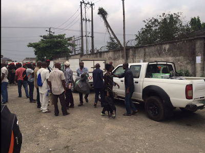 Photos Of INEC Sensitive Materials Being Moved In Rivers Ahead Of Rerun Election... Sane1