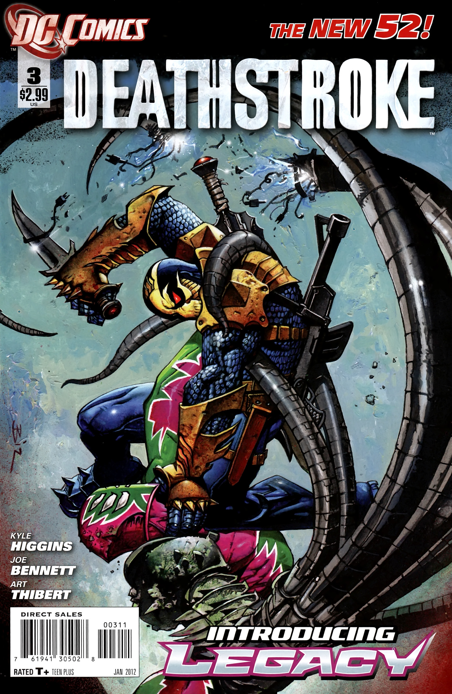 Read online Deathstroke (2011) comic -  Issue #3 - 1