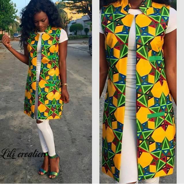 ankara long jackets