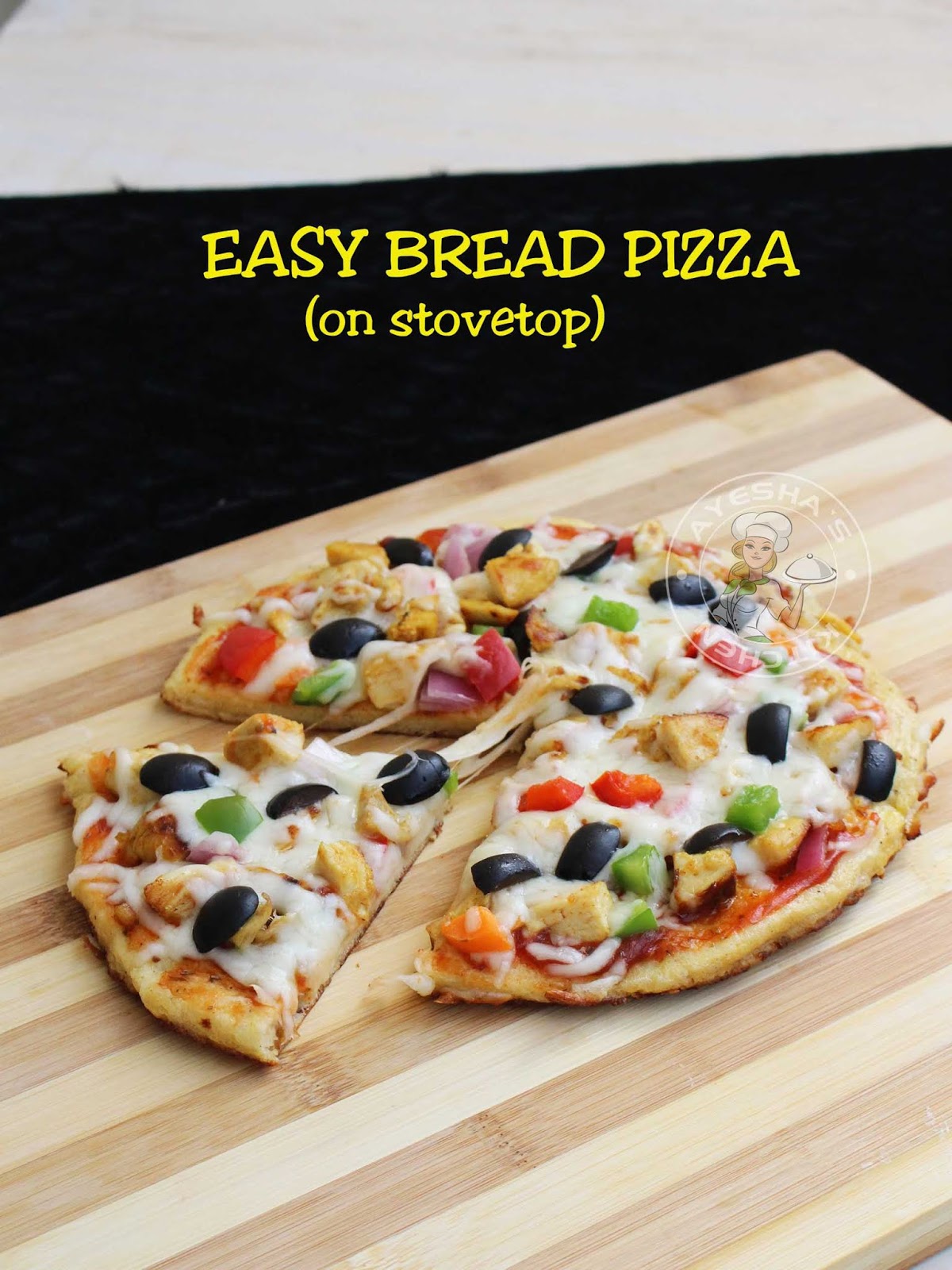 EASY BREAD PIZZA RECIPE BREAD RECIPES