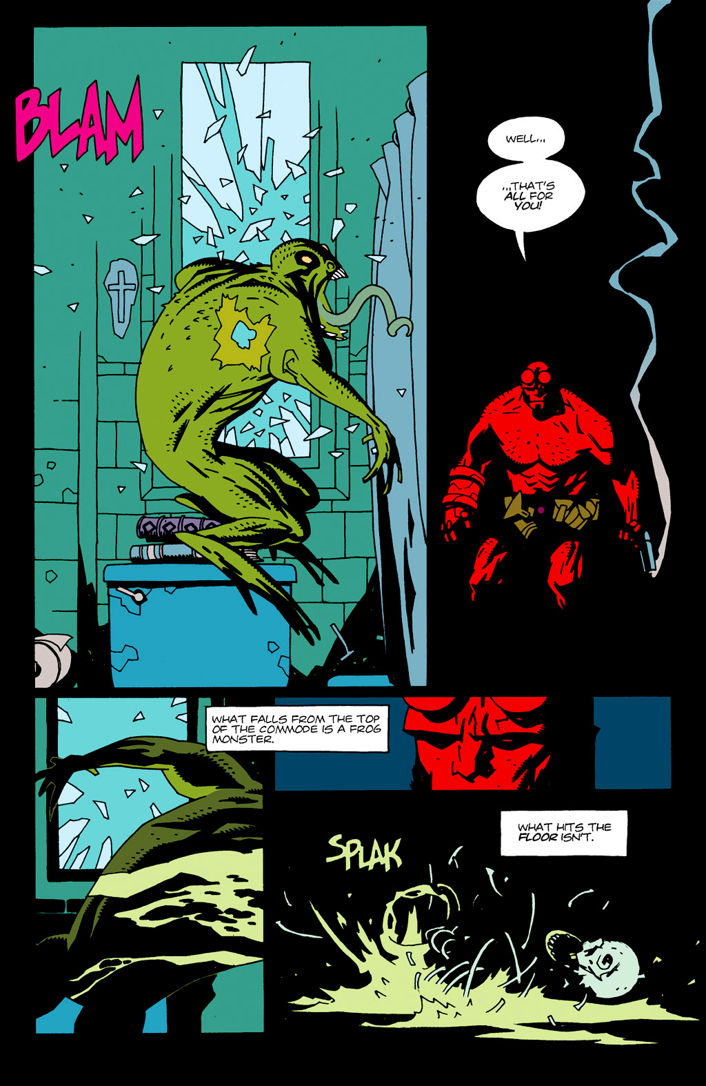 Read online Hellboy: Seed of Destruction comic -  Issue #1 - 22