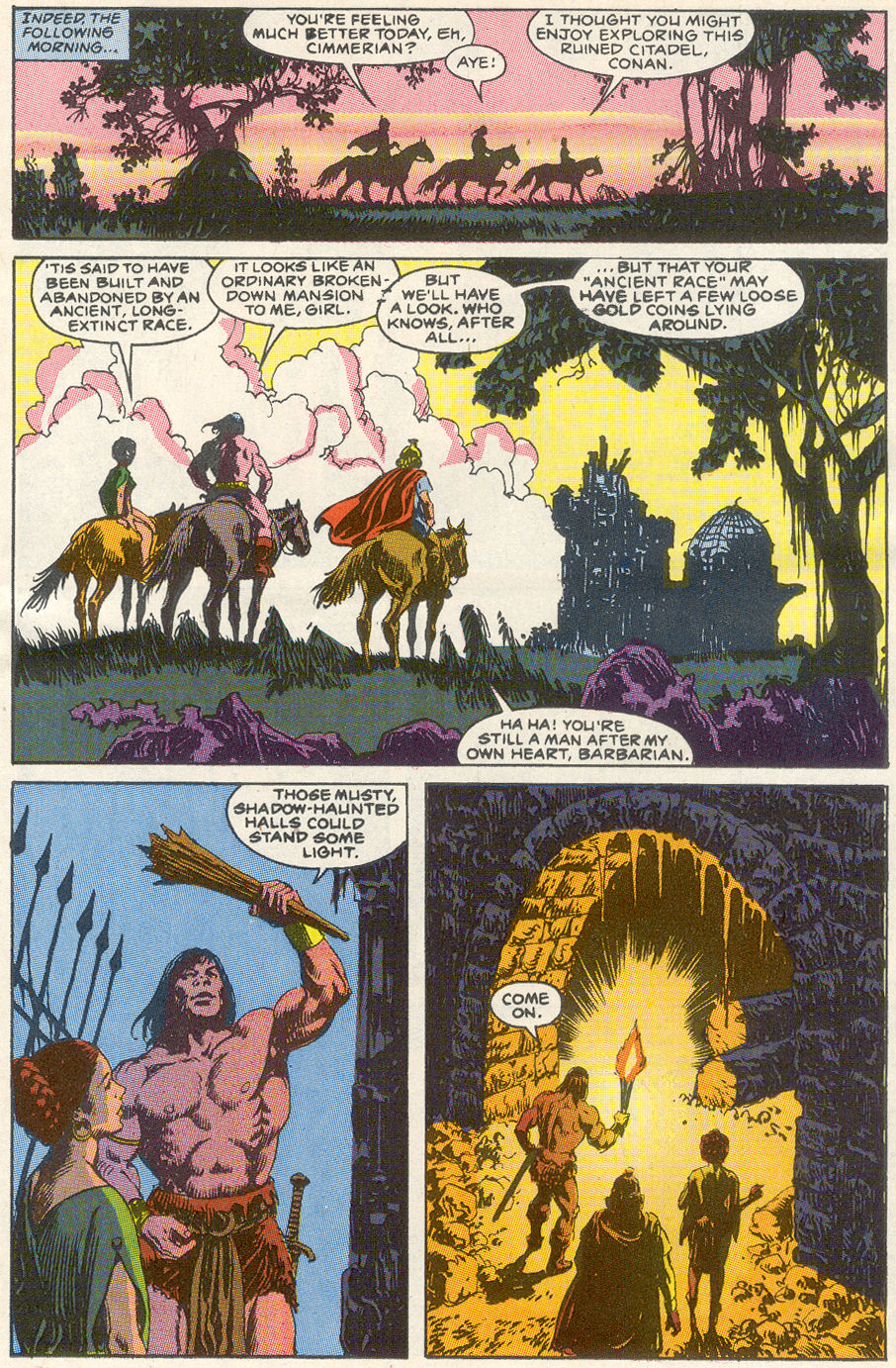 Read online Conan the Barbarian (1970) comic -  Issue #225 - 10