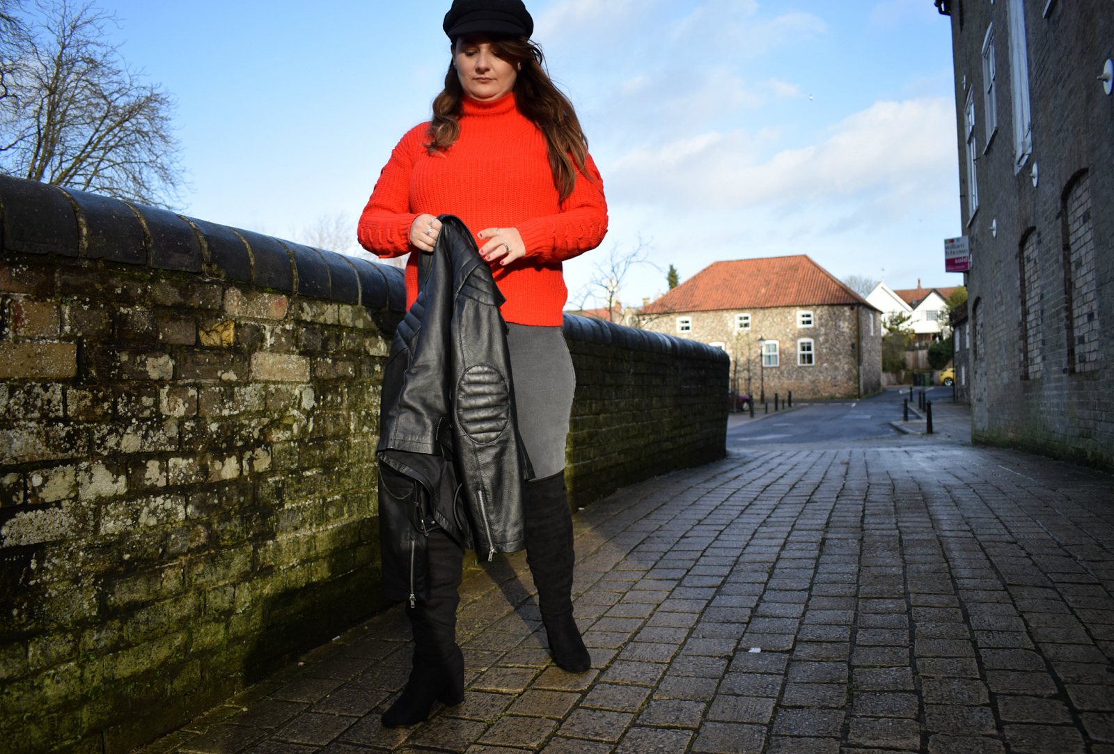 Styling over the knee boots