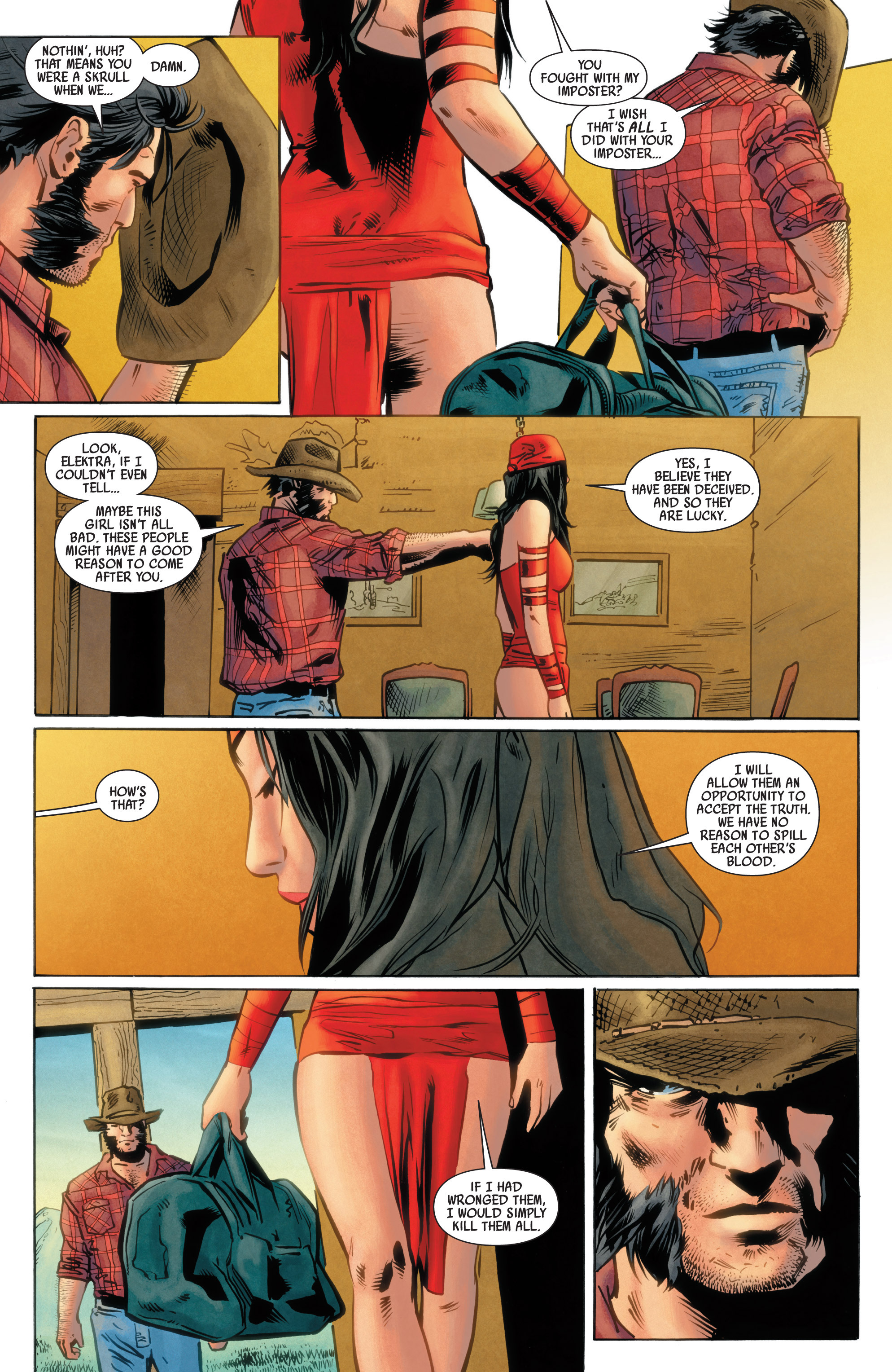 Read online Dark Reign: Elektra comic -  Issue #5 - 10