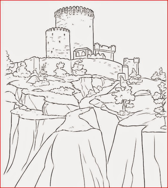 Frozen castle coloring pages coloring.filminspector.com