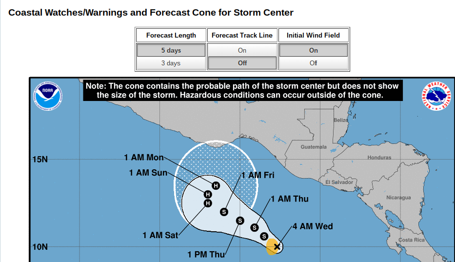 Hurricane Harbor TS ADRIAN FORMS IN EPAC. Hurricane Season Coming to