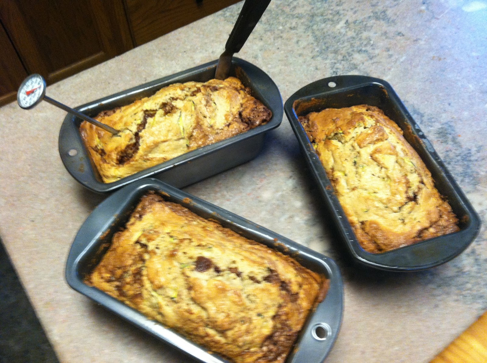 Cooking with Barry & Meta Cinnamon Roll Zucchini Bread